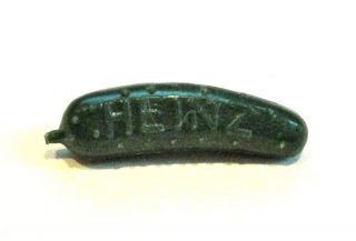 Antique Vintage Original Heinz Pickle Pin