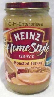 Heinz Homestyle Roasted Turkey Gravy 12 oz Jar