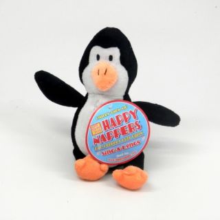 Mini Happy Nappers Sing A Long Stuffed Toy Penguin 101 160134 No Sound