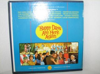Vintage Happy Days Are Here Again Box Set 6 Limited Ed