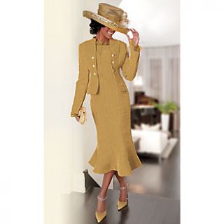 Womens Gold Helena Jacket Dress from Ashro Size 12 New w Tags