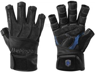 Harbinger Flexfit Ultra Wristwrap Lifting Gloves Large