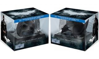  Rises Limited Edition Blu Ray DVD Batman Bat Cowl Set New 1 153