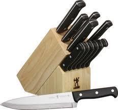 NEW Zwilling JA Henckels International Eversharp 12 Pc Knife Block Set