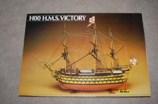 Heller HMS Victory 1 100 Model Kit No Instructions