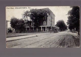 Park Hotel Roadside Hellertown, Pennsylvania 1910’s Photo #2