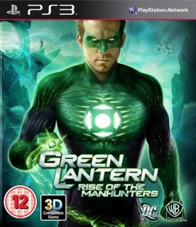 Green Lantern Rise of The Manhunters PS3 Game Brand New SEALED