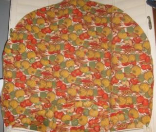 harvest tablecloth fall colors round