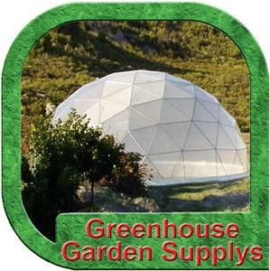 Hydroponic Greenhouse Geodesic Dome Frame 38 ft 5V Frequency