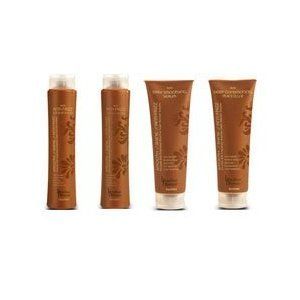 Brazilian Blowout 4 Pack Shampoo, Conditioner, Masque and Serum FREE