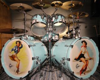 Gretsch Renown 57 Drum Set with Two 22 Bass Drums