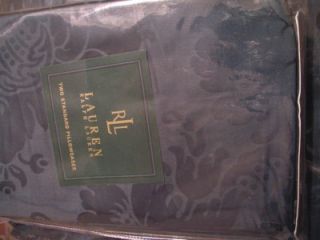 Ralph Lauren Greycliff Tartan Plaid Jacquard King Sheet Set 4pc New