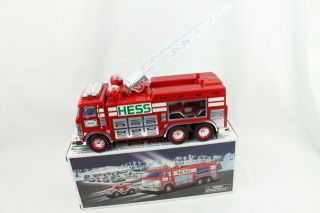 Hess Toy Emergency Truck w Rescue Vehicle 2005 Box