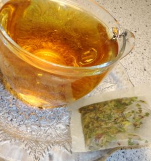 Natural Herbal Tea Blend BLOSSOM BREEZE 10 bags mint relaxing