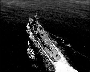 WW II US Navy SHIP USS Hazelwood DD 531 Metal Plaque Fletcher Class