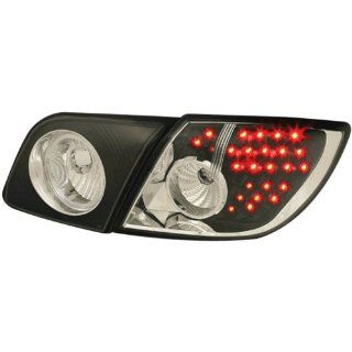 Redlines Black LED Tail Lights for Mazda 3 04 06 5DR  