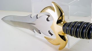 Gold Gil Hibben Warbird Fantasy Knife Mint