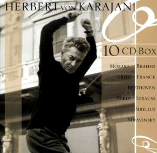 10 CD HERBERT VON KARAJAN COLLECTION (MOZART / BRAHMS / VERDI)