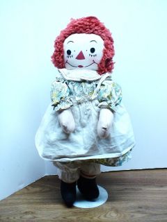 1947 Raggedy Ann Doll I Love You Heart Johnny Gruelles Own Georgene