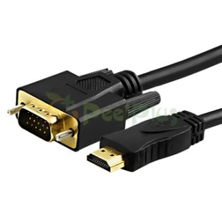 HDMI s VGA DVI D Scart RCA Male to Female Audio Cable 1M 3M 5M