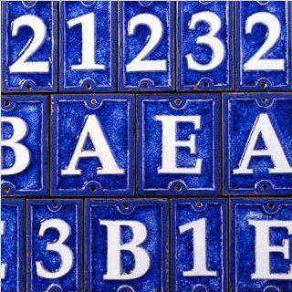 Ceramic Number Tiles First Number Choice 4, Second Number