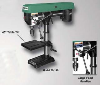 Professional grade drill press for home or commercial use. View