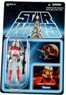 2012 Hasbro Star Wars Lost Packaging Shocktrooper EP 303 Unpunched New