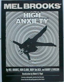 1978 Movie Book Mel Brooks High Anxiety Lots of Photos
