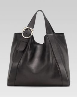 Gucci Large Ribot Tote Bag, Black   