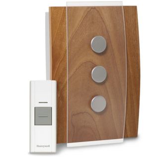 Honeywell RCWL3503A1000/N Decor Wireless Door Chime and Push Button