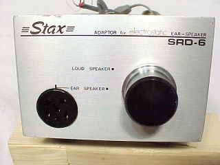 Stax Koss Electrostatic Headphone Ear Stat Static Speaker Adaptor