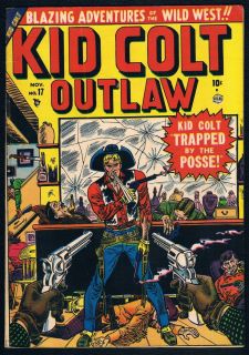 Kid Colt Outlaw 17 Atlas Marvel Comic Book