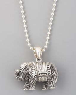 Jules Smith Elephant Pendant Necklace   Neiman Marcus