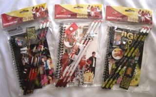12 High School Musical Party Favor Stationery Gift Set