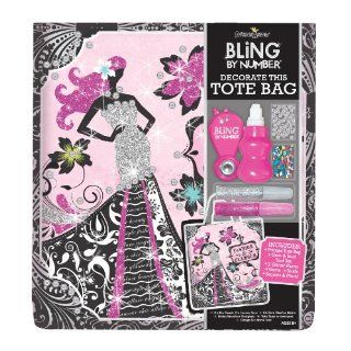   Fashion Angels Bling By Number  Fashion  Tote Kit: Toys & Games