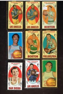 13 Cards 69 71 Chamberlain Havlicek RC Walt Frazier Cunningham Nelson