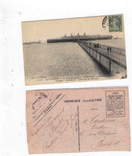 Oldhal Le Havre SHIP France 1922