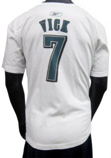  Eagles White Jersey Name and Number T shirt X Large Clothing