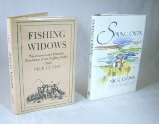First Edition Fly Fishing Books by Nick Lyons One Signed