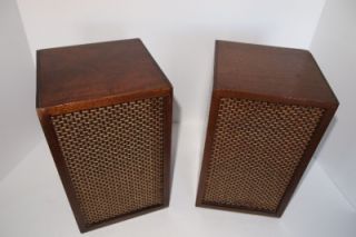 Vintage Heath Heathkit AS 81 (AS81) bookshelf speakers with Jensen