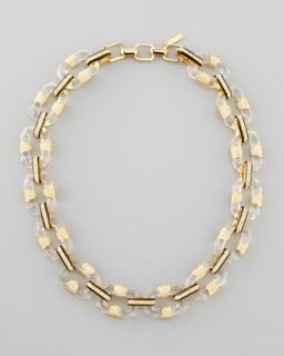 Rachel Zoe Chain Tassel Necklace   