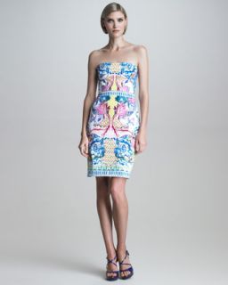 Printed Cotton Dress  Neiman Marcus