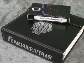 Harley Davidson Fundamentals I Foundation Skills Book HD Includes VHS