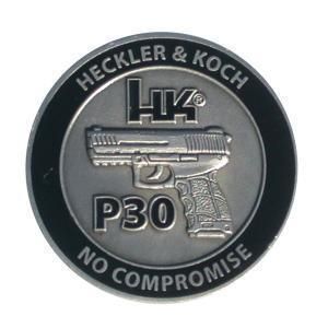 HECKLER& KOCH HK P30 LIMITED EDITION CHALLENGE COIN H&K USP HK45 MP5