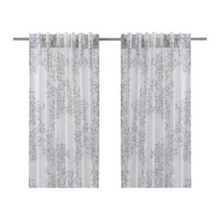 Brand New IKEA Hedda Blad Curtains 57 x 98 Window Drapes 2 Panels