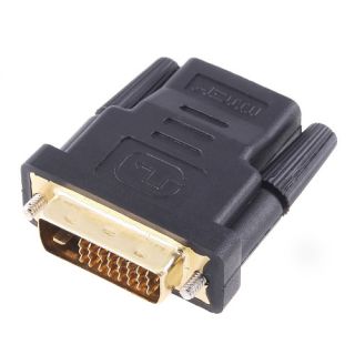 DVI Male to HDMI Female M F Converter Adapter for HDTV