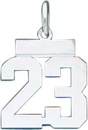 Sterling Silver Small Number 12 Charm: Jewelry: 