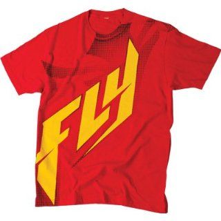 FLY HALFTONE TEE RED/YEL 2X, FLY Part Number 352 02922X WPS