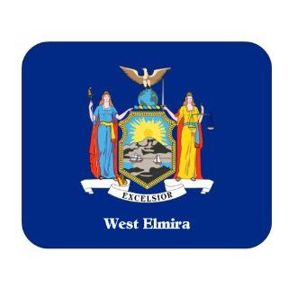 US State Flag   West Elmira, New York (NY) Mouse Pad