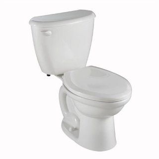  Round Front Two Piece Toilet with 10 Inch Rough In, White   